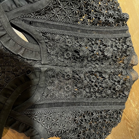 COPY - Self Portrait Payne Cutout Dress, Black - Picture 10 of 10